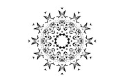 Modern Black and White Mandala Pack, a Decorative Illustration by NJ Himel (Thumbnail 57 of 101)