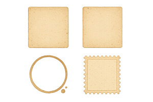 Variety of blank shapes for creative, an Illustration by ZinetroN