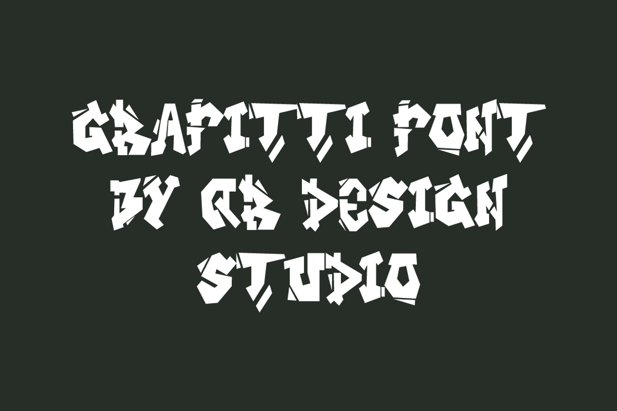 Gojocir -  Graffiti Font, a Handwritten Font by QR Design Studio (Photo 3 of 6)