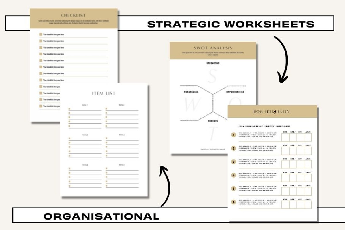 Course Workbook - Luxury CEO, a Social Media Template by Freedom Business Shop (Photo 6 of 11)