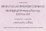 Stirling Cottage Script, a Script Font by Beck McCormick (Thumbnail 10 of 10)