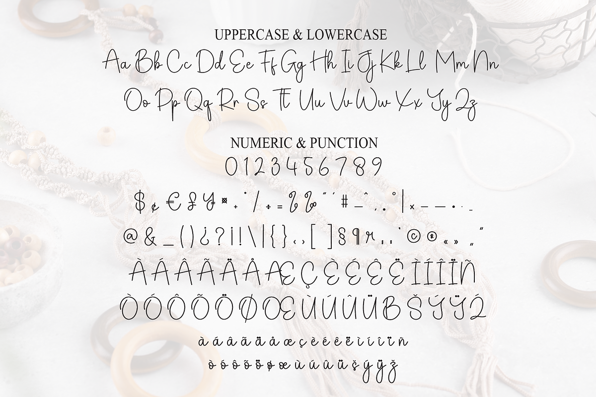 Handmade | Script Font, a Handwritten Font by Scratchones (Photo 7 of 8)