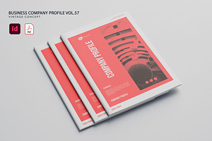 Business Company Profile Vol.57, a Brochure Template by Bewalrus Studio