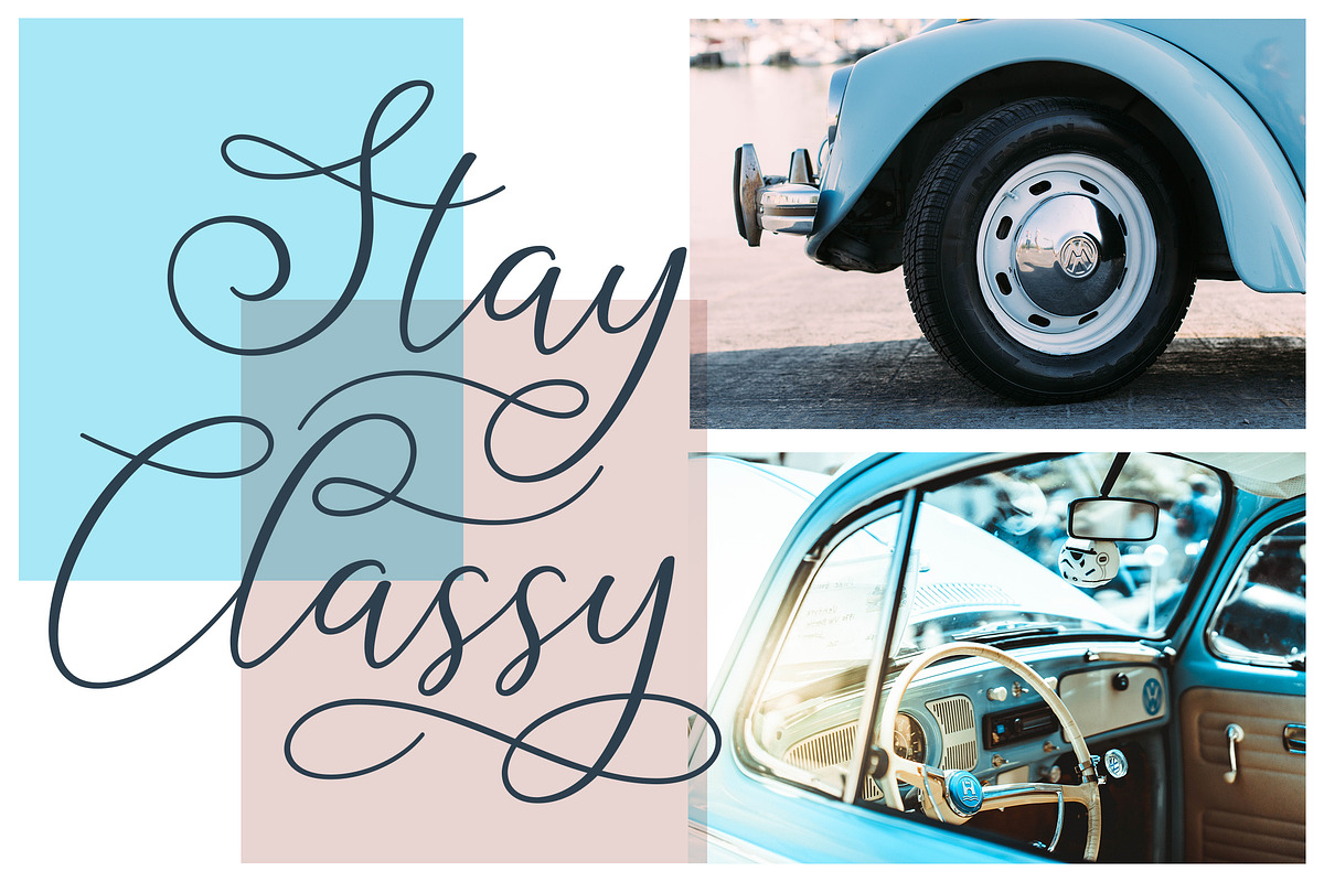 Sabyan // Modern Script Typeface, a Font by Bluestudio (Photo 10 of 11)