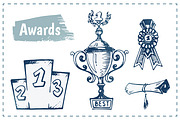 Back to school. Icons. Calligraphy, an Education Illustration by Margo Miller (Thumbnail 9 of 18)