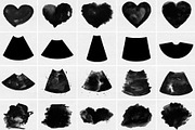 Watercolor ultrasound photomasks, a Layer Style Add-On by BrownLeopard (Thumbnail 2 of 11)