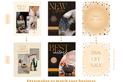 Witchy Instagram Post Templates, a Social Media Template by Hell Yeah Designs (Thumbnail 8 of 8)
