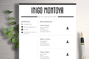 Resume Template | Inigo, a Resume Template by ResumeWorkshop (Thumbnail 5 of 5)