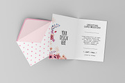 Invitation & Greeting Card Mockup v2, a Print Template by 2dsight (Thumbnail 10 of 15)