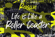 Reissue – Rough Brush Font, a Handwritten Font by Almarkhatype (Thumbnail 3 of 8)