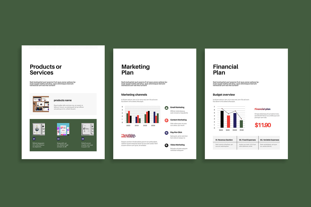 Business eBook Design Template preview 5