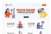 Animated Rock Band Icons, a Duotone Icon by Vectors Market (Thumbnail 4 of 12)