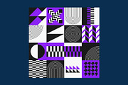 Seamless Geometric Patterns Bundle, a Pattern Graphic by Neo Geo (Thumbnail 6 of 9)