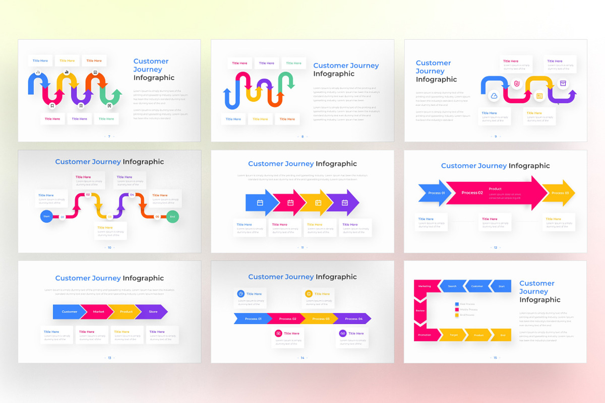 Customer Journey Infographic, a Presentation Template by Digitcase x Wealthwells (Photo 3 of 4)