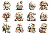 Whimsical Easter Clipart Bundle, an Illustration by Dream Creation (Thumbnail 3 of 4)