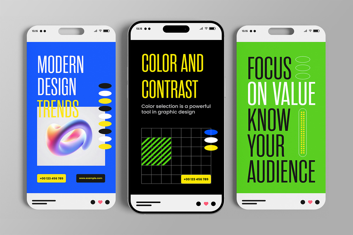 Modern Social Media Story Template, a Social Media Template by MightyDesign (Photo 1 of 6)
