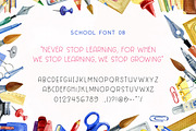 Back to School Font Bundle, a Handwritten Font by Salt & Pepper Designs (Thumbnail 10 of 12)