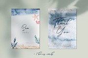 Watercolor Sea Collection. Patterns, an Object Graphic by Slastick (Thumbnail 7 of 7)