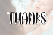 Baby Water | Script Font, a Script Font by Scratchones (Thumbnail 8 of 8)