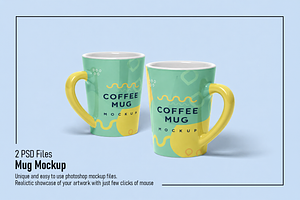 Mug Mockup, a Cups & Container Mockup by Custom.scene