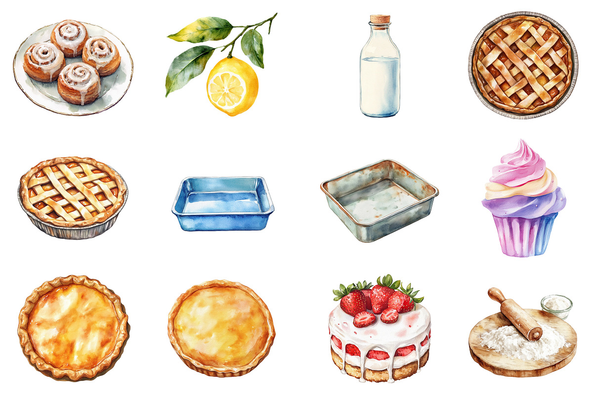 Neutral Baking Clipart, an Illustration by CitraGraphics (Photo 2 of 5)