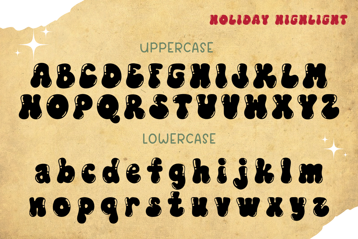 Holiday - Font Duo, a Symbol Font by AnningArts (Photo 11 of 12)