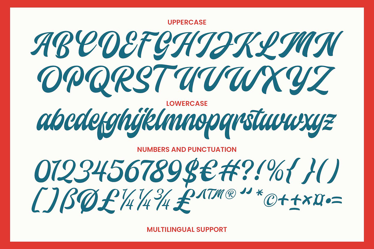 Camelate - Bold Script, a Script Font by Novitype (Photo 11 of 11)