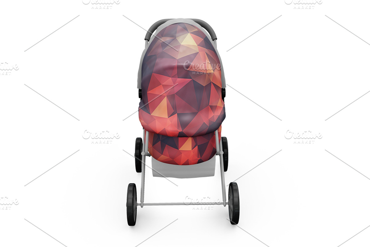 Baby Stroller Mockup, a Mockup by PixelMockup (Photo 5 of 17)