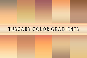 Tuscany Color Gradients