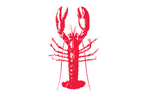 Vector Lobster #2 Illustration