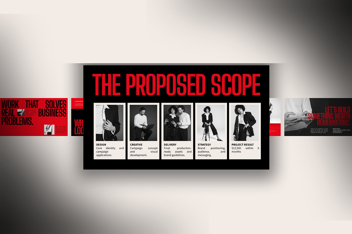 Creative Agency Pitch Deck Template, a Presentation Template by Identy Studio (Photo 6 of 7)