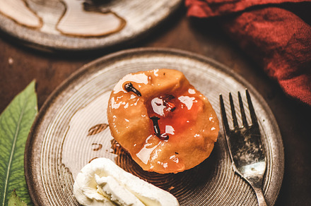Turkish dessert with boiled quince featuring turkish, food, and turkey, a Food & Drink Photo by Foxys