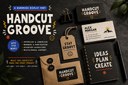 Handcut Groove, a Sans Serif Font by LetterStock (Thumbnail 6 of 7)
