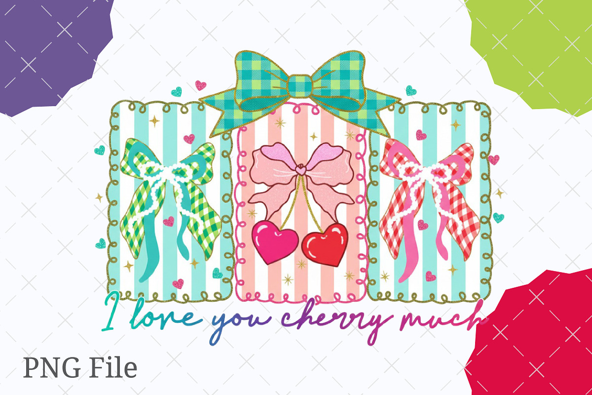 I Love You Cherry Much PNG, Coquette, an Illustration by designcity5 (Photo 4 of 8)