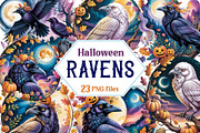 MEGA Halloween Bundle 558 items, a Seasonal Illustration by TatianaCociorva (Thumbnail 6 of 12)