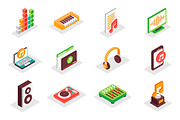 Isometric Icons Pack, a Duotone Icon by alexdndz (Thumbnail 10 of 15)