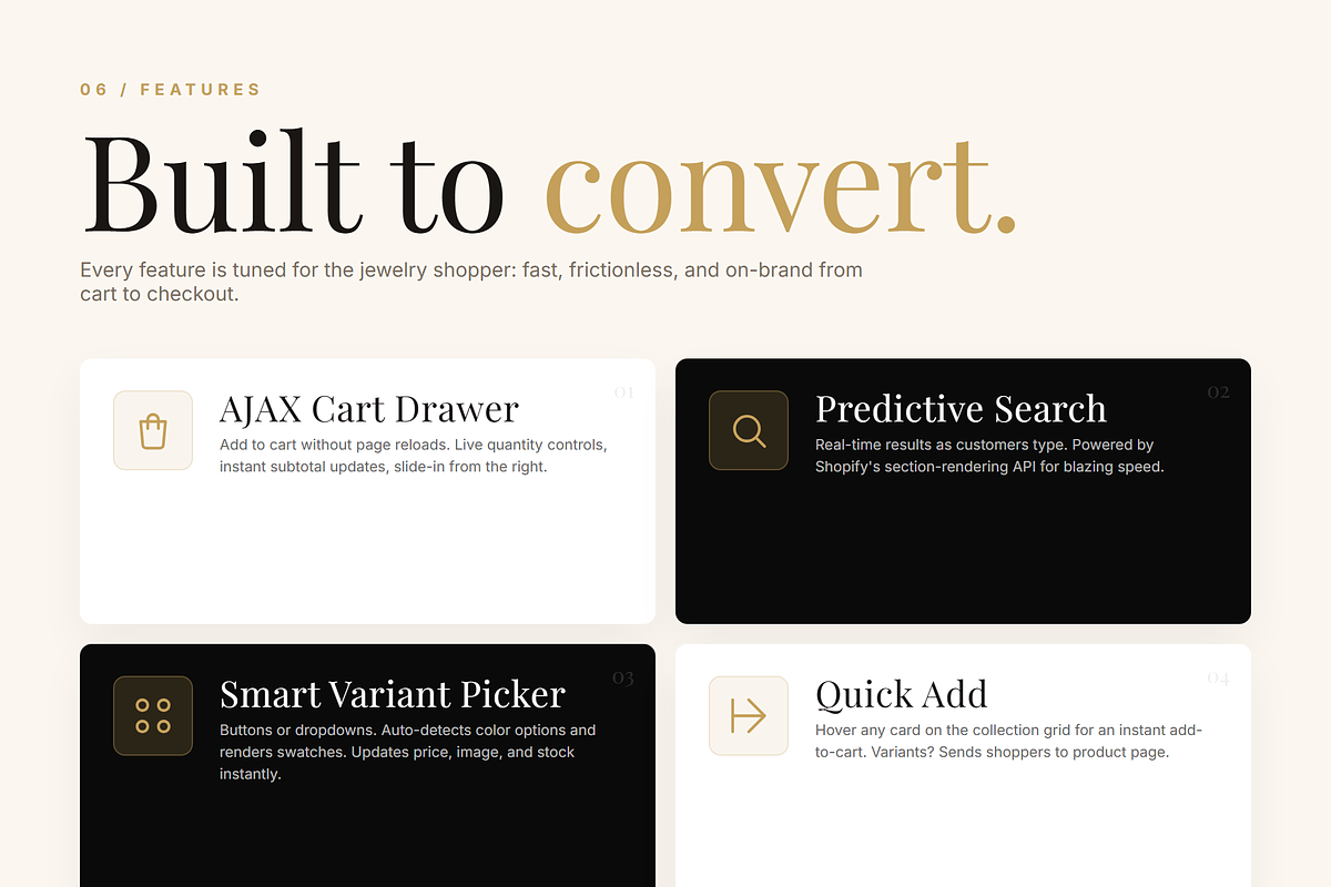 Aurelle Shopify Theme, a Shopify Template by Ibnul Jaif Farabi (Photo 6 of 8)