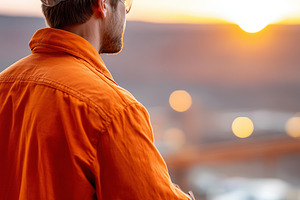 Construction worker in safety helmet, an Industrial Photo by MistyDay