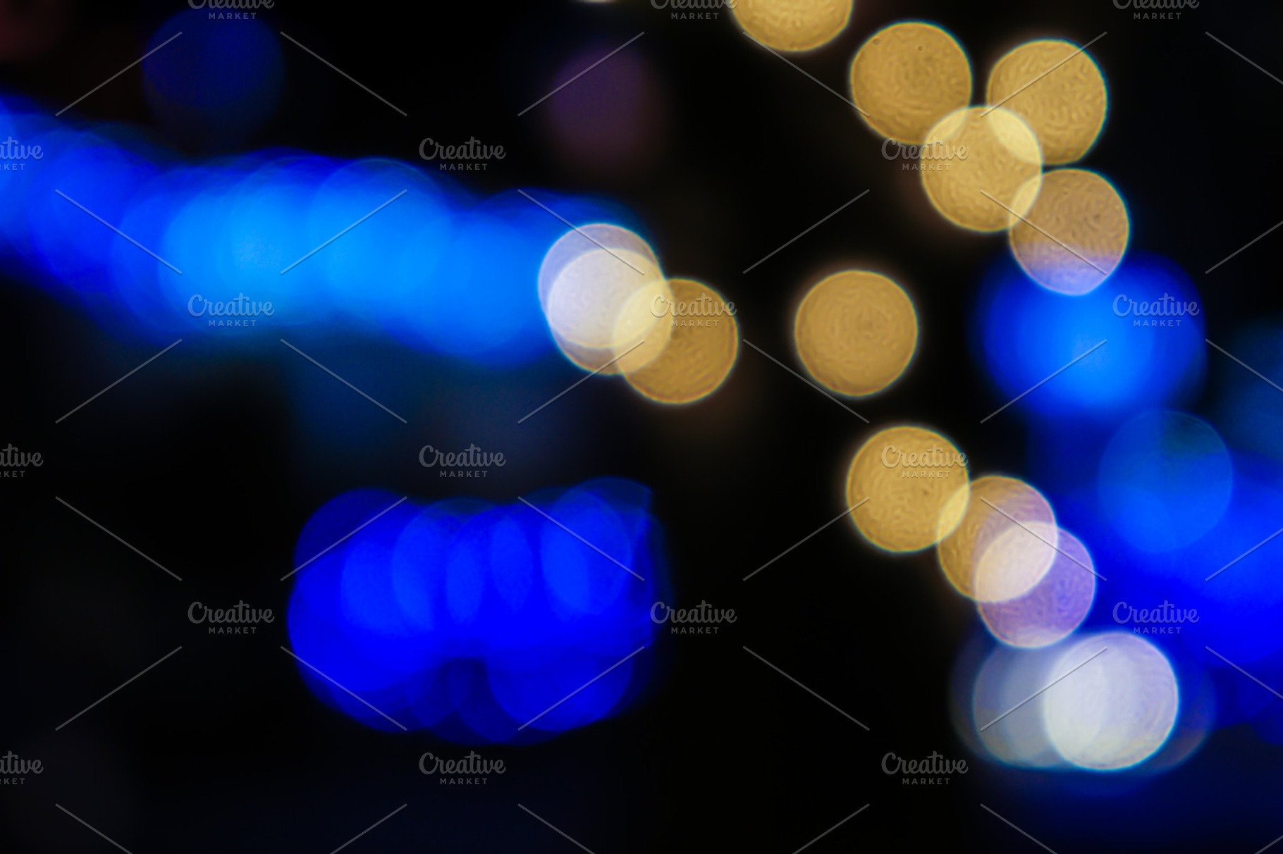 Abstract Blue Light 4