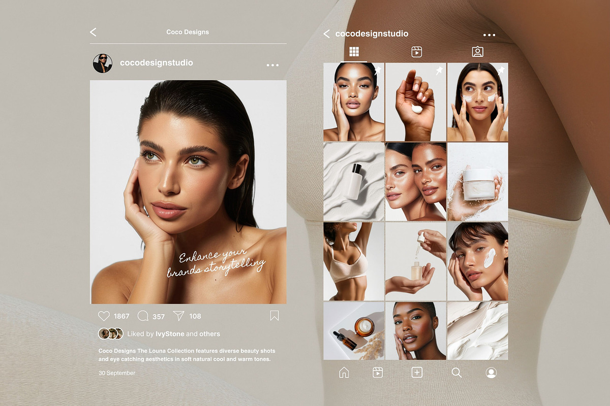 100 Beauty Skincare Stock Photos, a Beauty & Fashion Photo by COCO Designs (Photo 18 of 20)