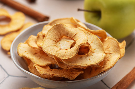 Dried apple chips, a Food & Drink Photo by Olena Rudo