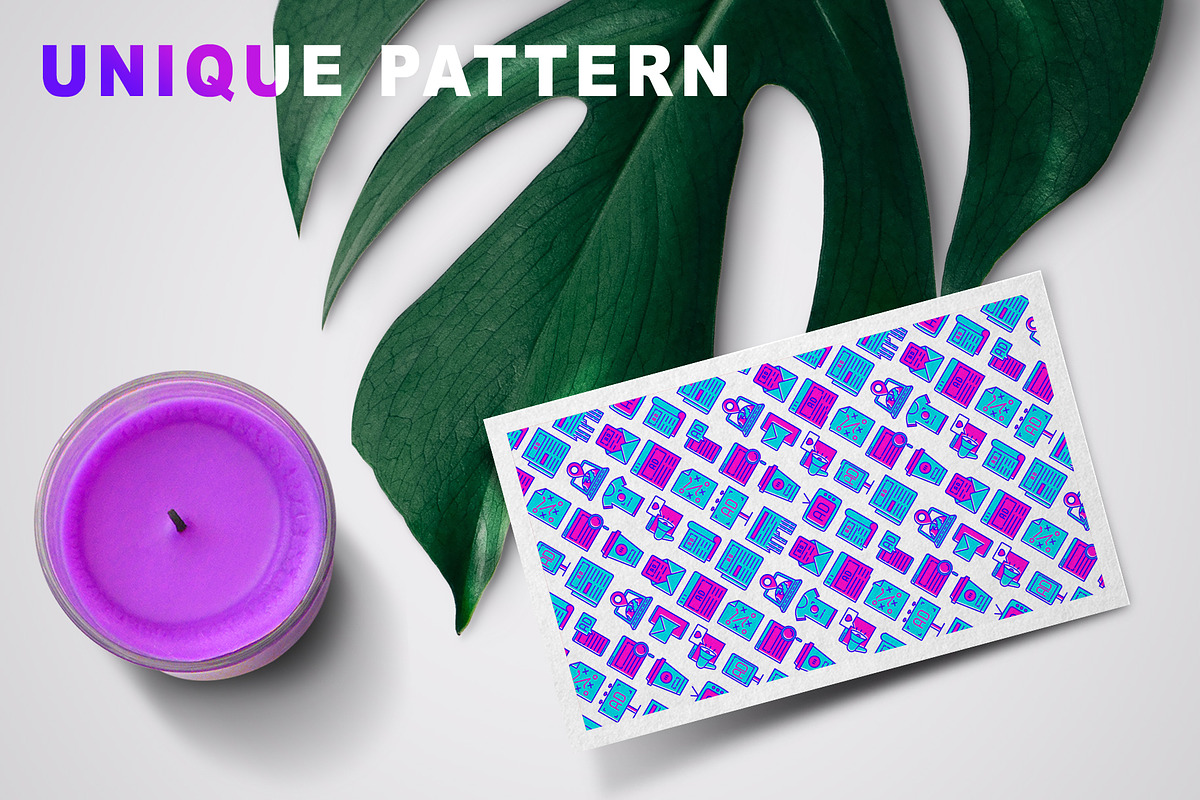 Advertising Patterns Collection, a Pattern Graphic by Alex Blogoodf (Photo 2 of 7)