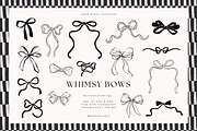 Whimsy Bows, a Decorative Illustration by PeDe Designs (Thumbnail 5 of 7)