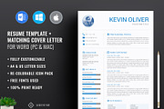 One Page Modern Resume Template, a Resume Template by A1RESUME (Thumbnail 2 of 4)