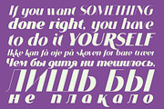 VOGUER Sans Italic, a Sans Serif Font by NREY (Thumbnail 2 of 6)