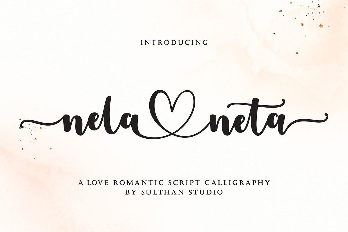 Nela neta, a Handwritten Font by Sulthan Studio (Photo 1 of 8)