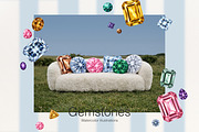 Gemstone Graphics Set, an Object Graphic by Polli Deeva (Thumbnail 11 of 11)