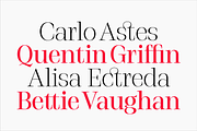 Stigsa Display Font Family, a Serif Font by Seniors (Thumbnail 3 of 15)