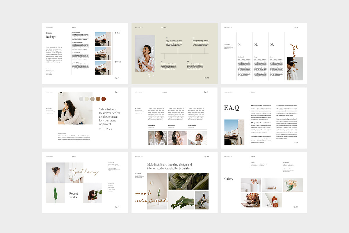 KALINA - Client Welcome Template, a Presentation Template by Elokka Std. (Photo 10 of 10)
