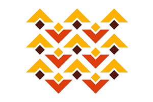 Ethnic pattern. Geometric and aztec, an Illustration by the8monkey